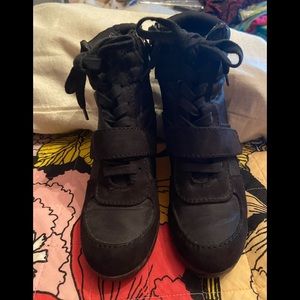 Vera Wang Wedge Sneaker Booties